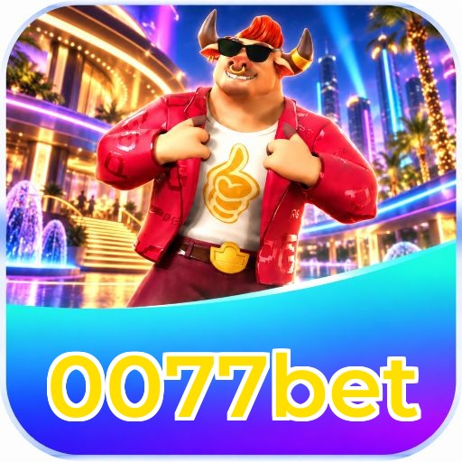 0077bet Logo - Bônus com Rollover Justo